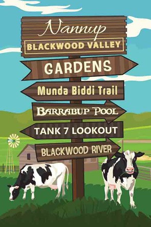 3224 Signpost Cows Nannup