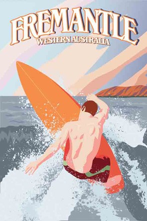 3271 Vertical Surfer Fremantle