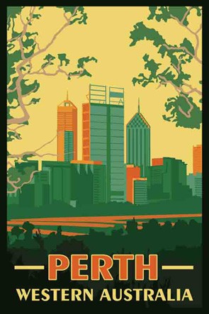 3290 Cityscape with Branches