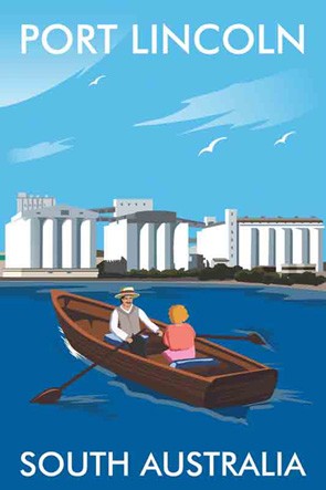 3680 Silos Rowing Boat Port Lincoln