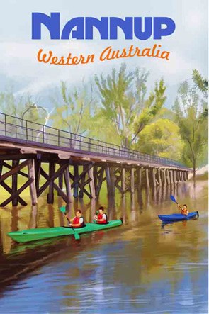 38600 Bridge w/canoes Nannup