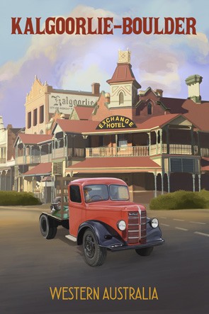 43100 Street Scene Kalgoorlie-Boulder WA