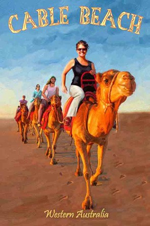 43700 Beach Camels, Cable Beach Broome WA