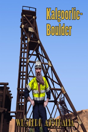 46900 Head Frame Miner with Beard Kalgoorlie-Boulder WA