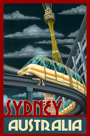 3360 Monorail and Tower Sydney NSW